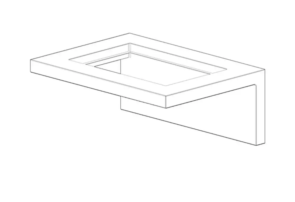 DORNBRACHT Halter für Seifenschale und Container ERSATZTEILE 081798504 150 x 60 x 110 mm Schwarz matt, 081798504-33 Galeriebild 1